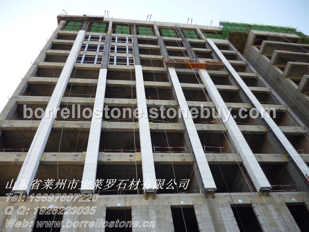 外墙干挂大理石成品图图片大全_外墙干挂大理