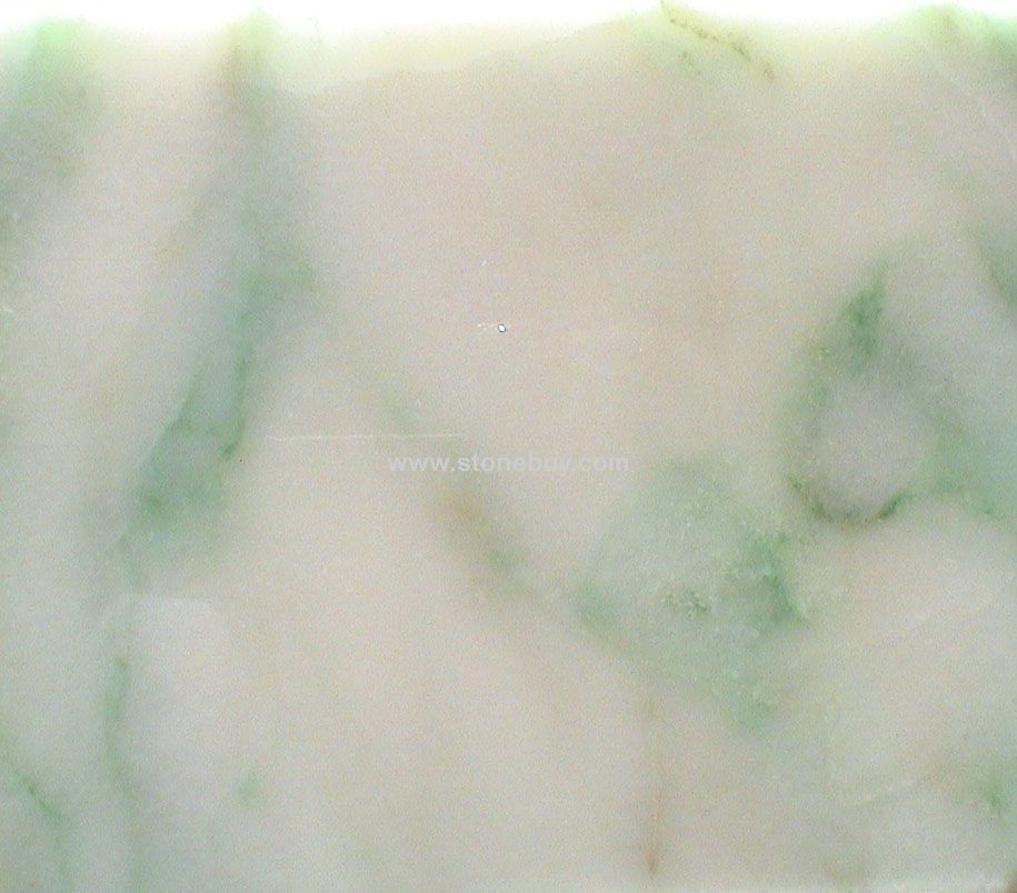 翡翠白荒料