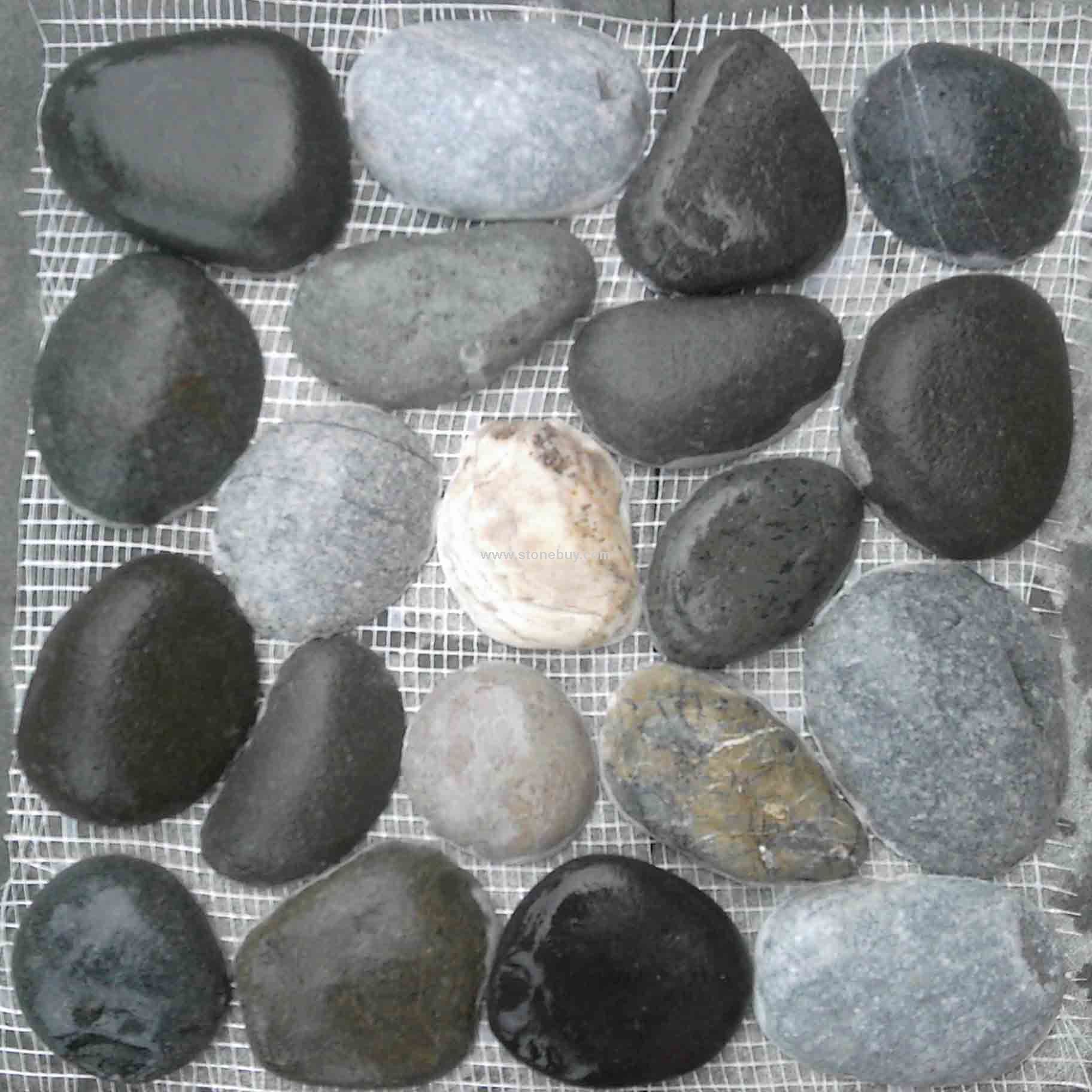 天然卵石網(wǎng)貼5-7cm