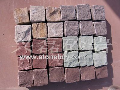 供应天然红砂岩紫砂岩绿砂岩黄砂岩咖啡色砂岩