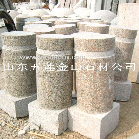 挡车柱,五莲红,五莲花挡车柱