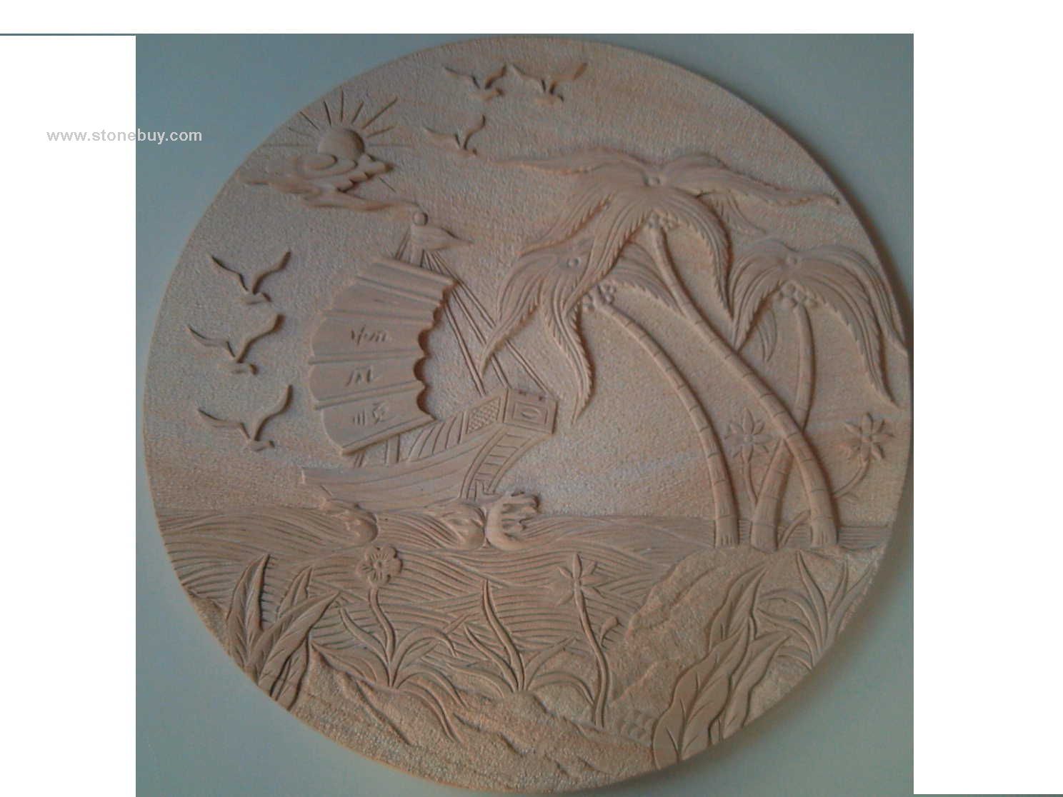 砂岩浮雕壁画