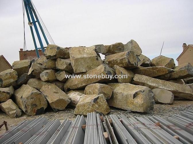 蒙古黑荒料及板材