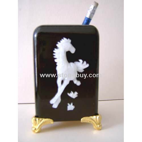 工艺礼品/H801飞马笔筒