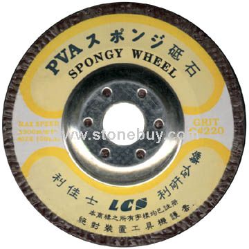 100*10*16mm&nbsp;&nbsp;PVA海绵轮