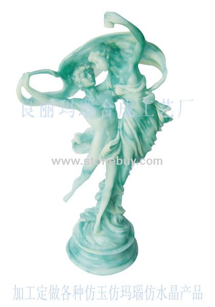 仿玉雕塑