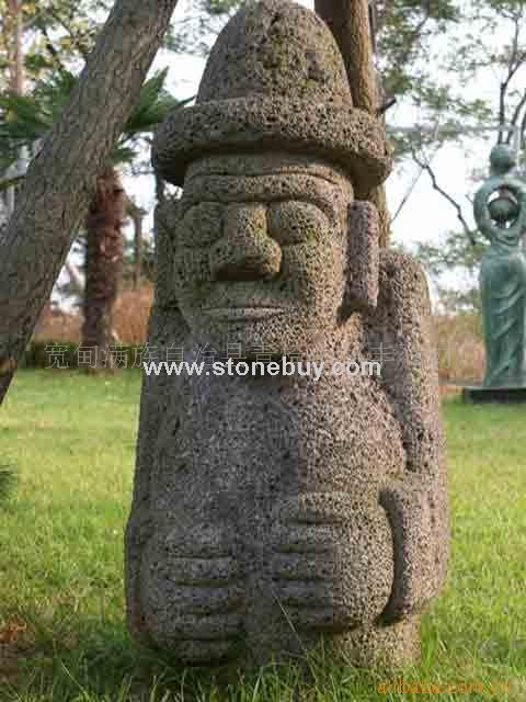 火山岩雕刻品