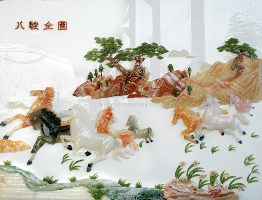 八骏全图
