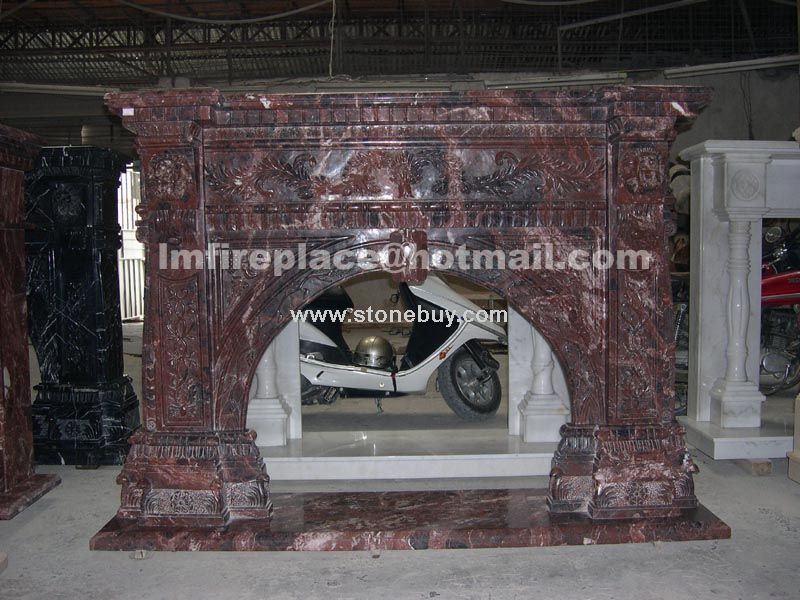 F-039（Fireplace Mantel定制各种款式、石种壁炉架）
