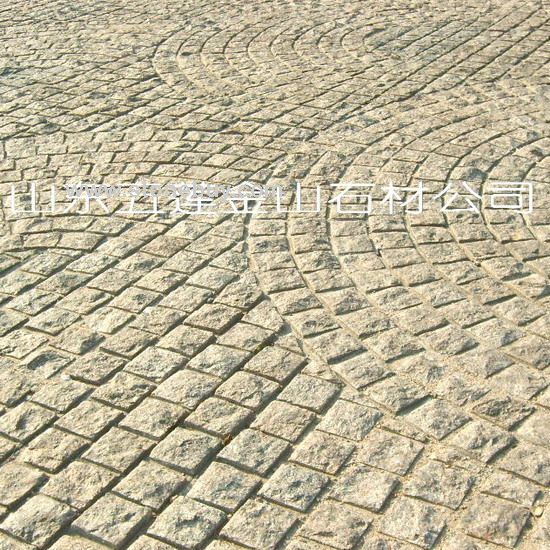五莲花，五莲红花岗岩小方块