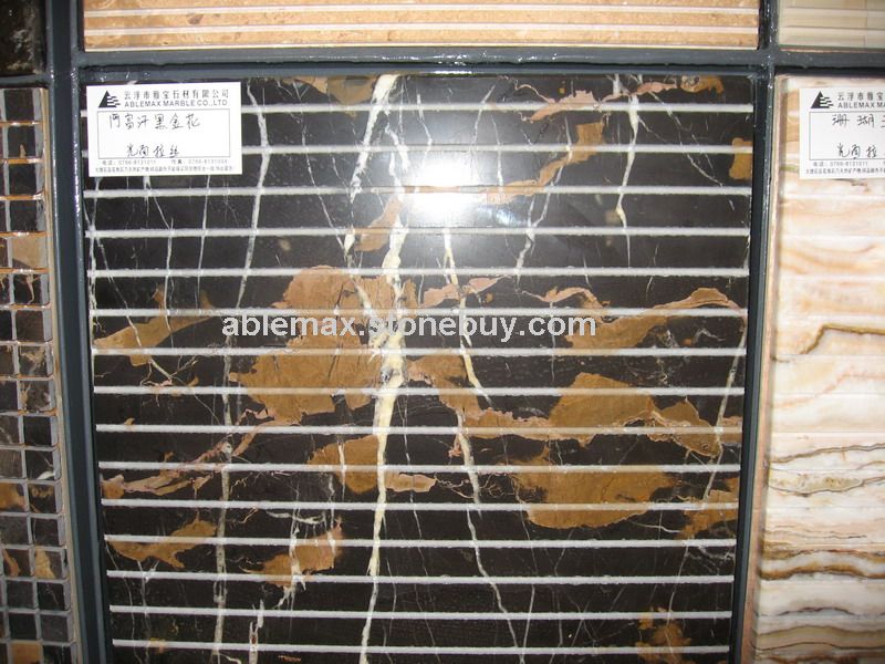 阿富汗黑金花光面拉丝