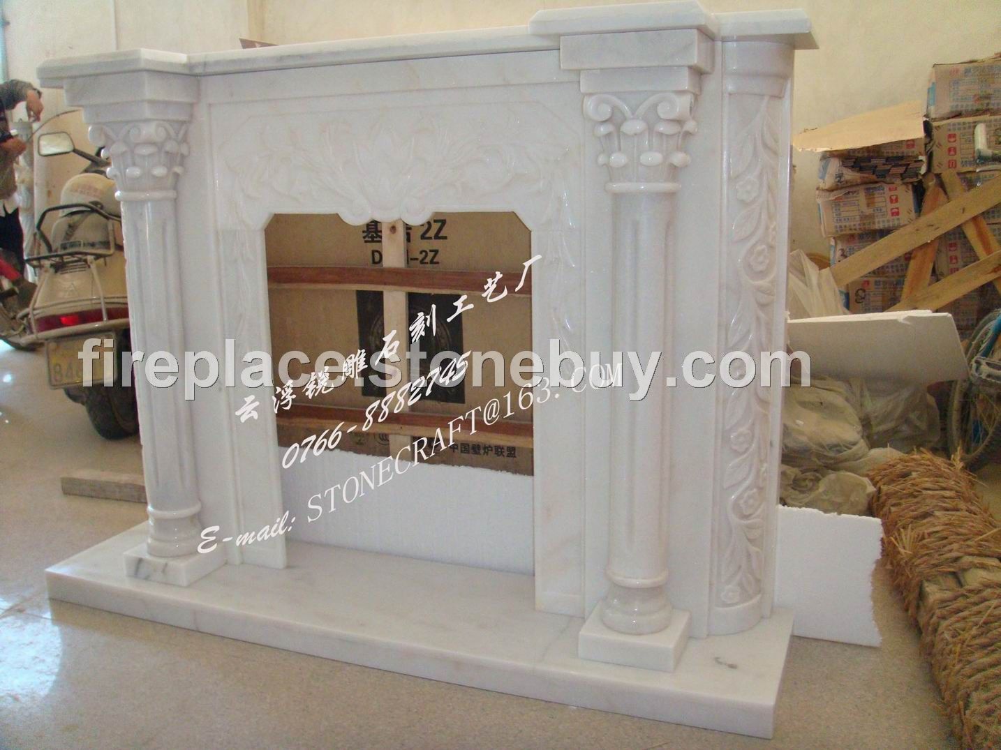 F-197出口中东雕花壁炉（CARVING FIREPLACE）