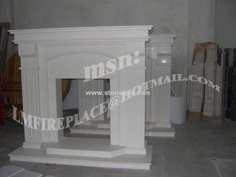 F-127(出口爱尔兰壁炉Limestone FIREPLACE)