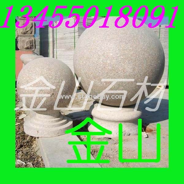 山东五莲石材-五莲红 石球