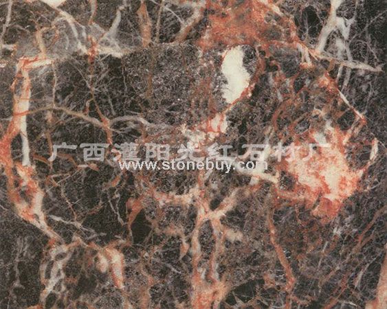 大理石板材--杜鹃红