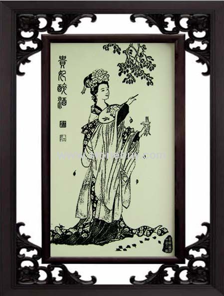 一春瓷雕艺术品