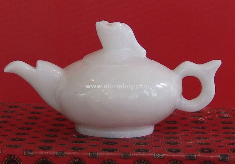 汉白玉（玉茶壶）