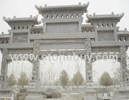 石雕门楼