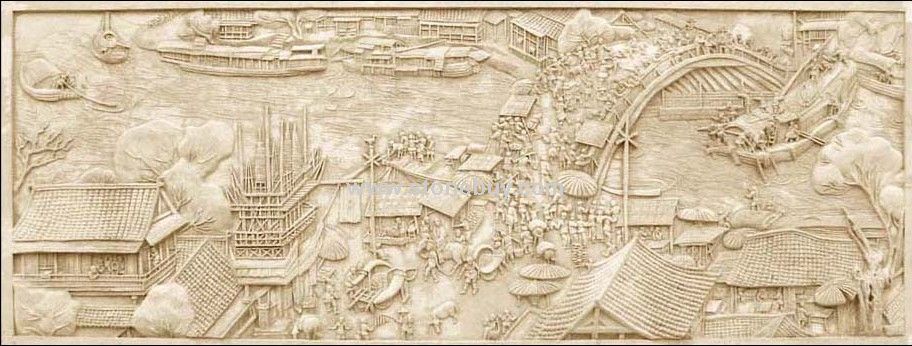 砂岩浮雕