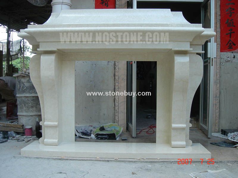 F-140(出口中东壁炉架(Marble fireplace)