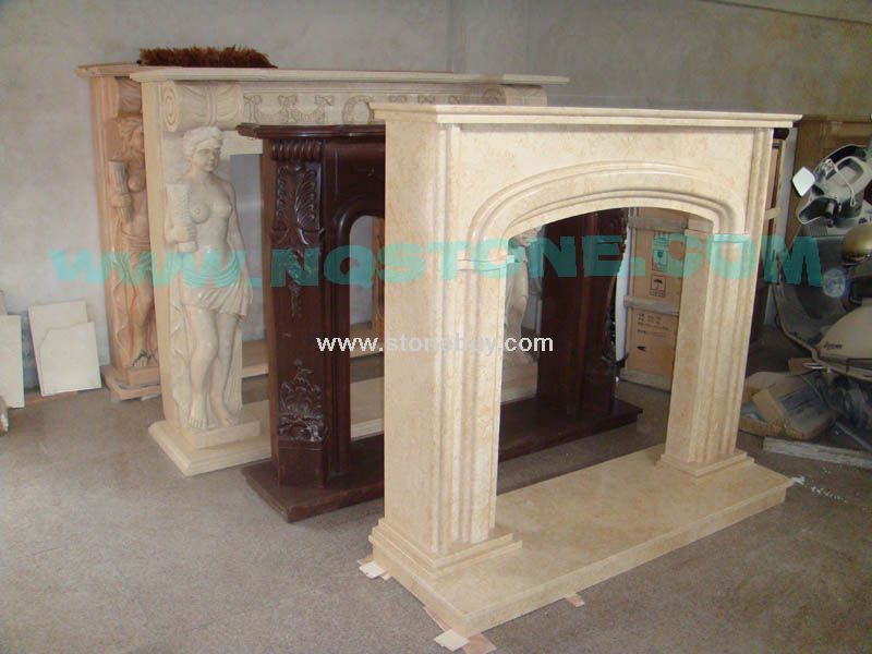 F-017(线条型壁炉架Fireplace Mantel)