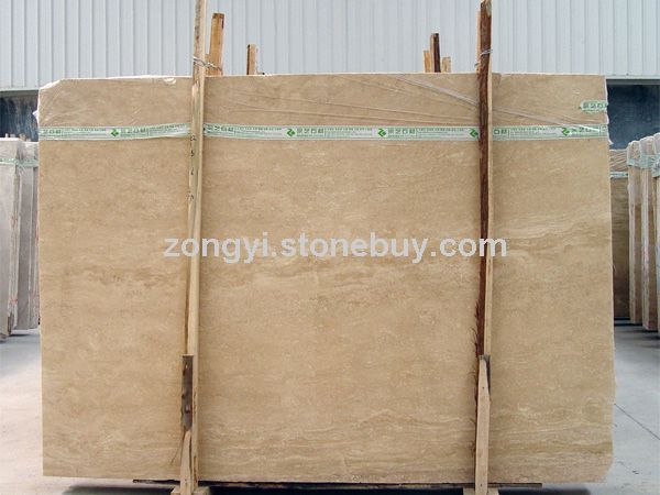 米白洞石 Light Travertine