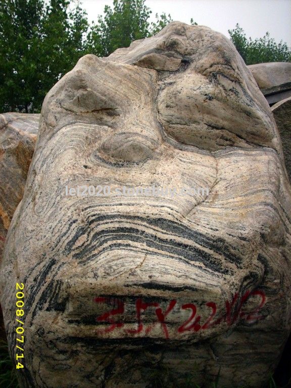 自然造型园林石