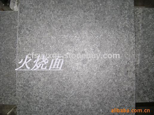 黑色玄武岩G684福鼎黑（珍珠黑）火烧板，专业接生产韩国的订单
