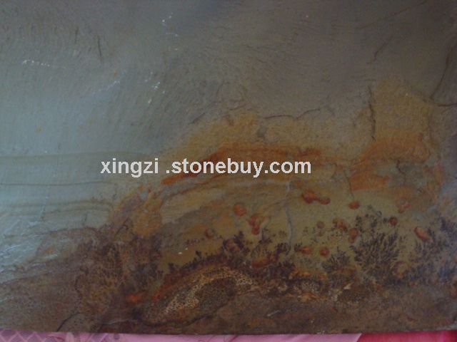 绣板画＿海底