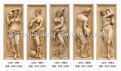 高浮雕壁画