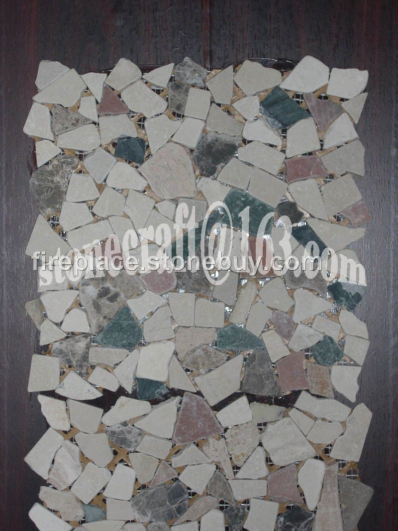 MT-004乱石混拼马赛克MOSAIC