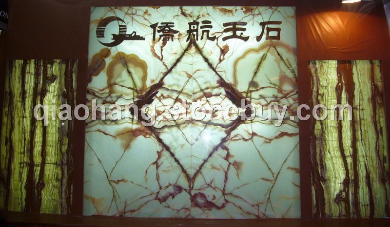四片一組玉石復(fù)合玻璃