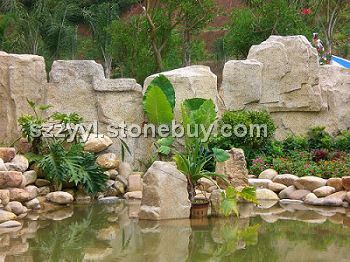 塑石，塑樹，塑竹