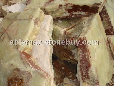 多種青玉玉皮碎料荒料