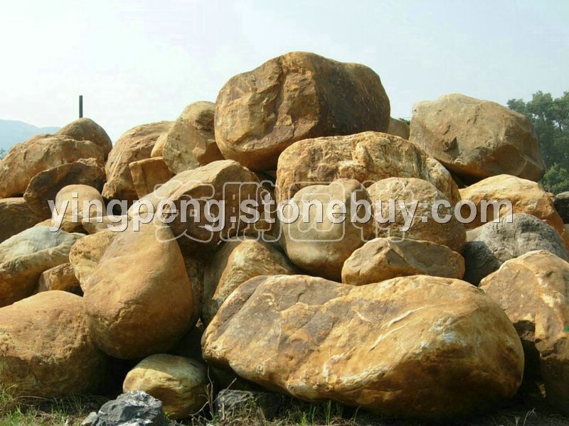 形態(tài)各異黃蠟石黃臘石石景觀石,自有大型石場(chǎng)直銷