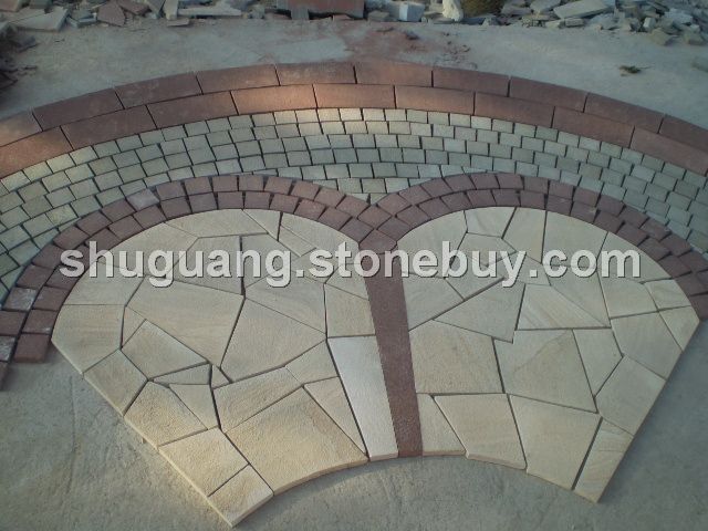 146 砂巖 鋪路石（拼圖）