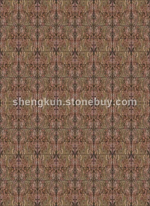 6）對(duì)角翻轉(zhuǎn)、對(duì)稱復(fù)合法：效果很好，適合大面積對(duì)稱場所。大圖