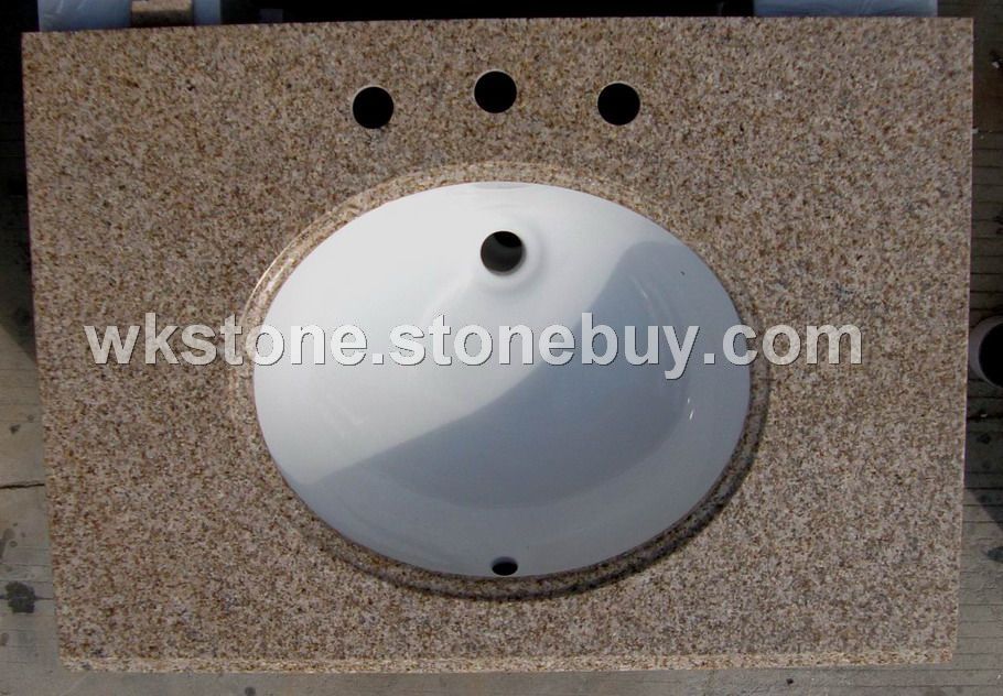 beige vanity top