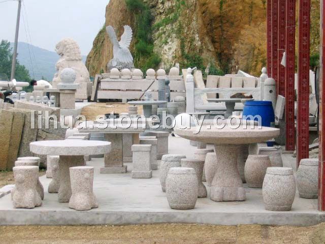 异形石材：（五莲花，五莲红）石雕、石刻等，路沿石、台阶石、蘑菇石等各类石材产品