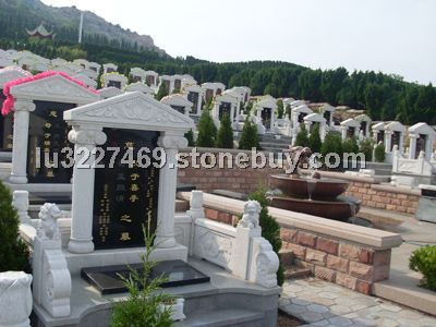 珍珠白墓碑石、板材、荒料