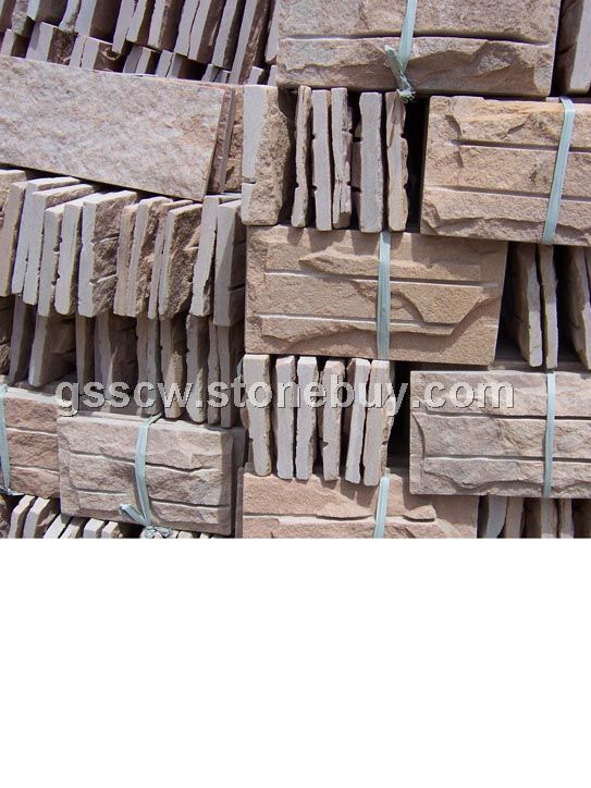 粉砂岩开槽文化石