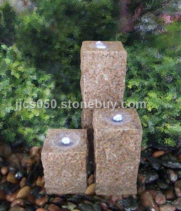 三柱流水石WATER FOUNTAIN