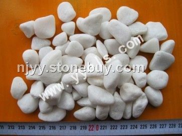 雪白鹅卵石