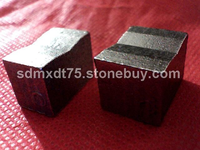 供应山东金刚石刀头，16厚矿山刀头【适用矿山锯】