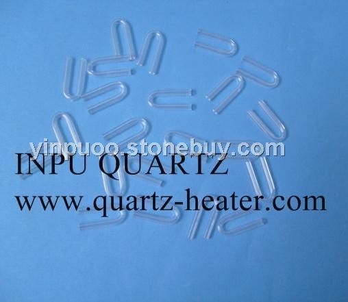 u shape quartz tube