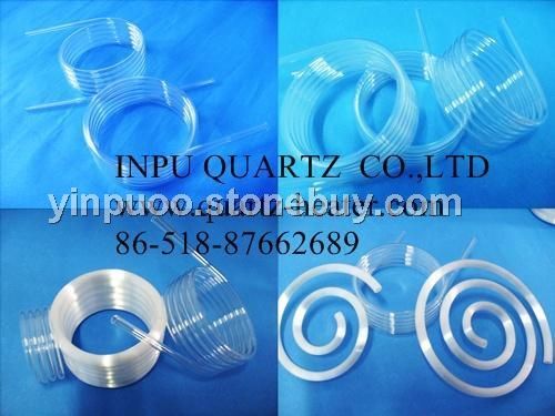 spiral quartz tube
