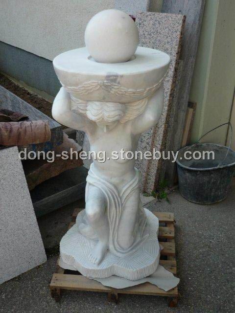 漢白玉人物風(fēng)水球