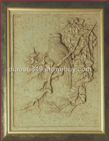 沙雕画，砂岩浮雕，工艺品画，壁画