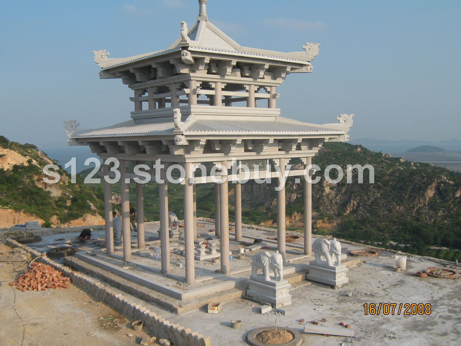 大型石亭,惠安石雕廠,石雕工藝&amp;nbsp;