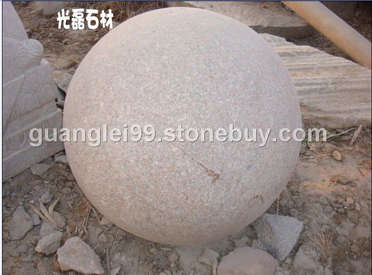 石榴红风水球